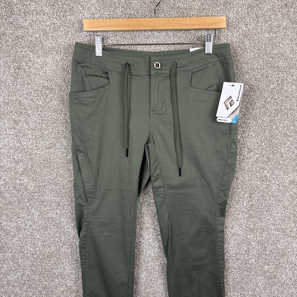 Black Diamond Women's Credo Green Tundra Pants Size 8‎ Hiking NEW